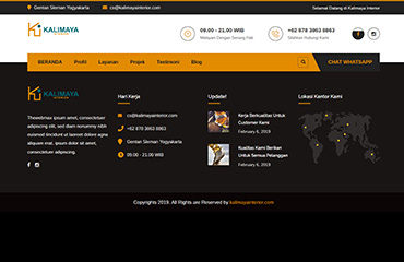 kalimaya interior website petaniwebsite jasa website interior kreatif yogyakarta jasa kelola website upload foto tulisan terjemahan